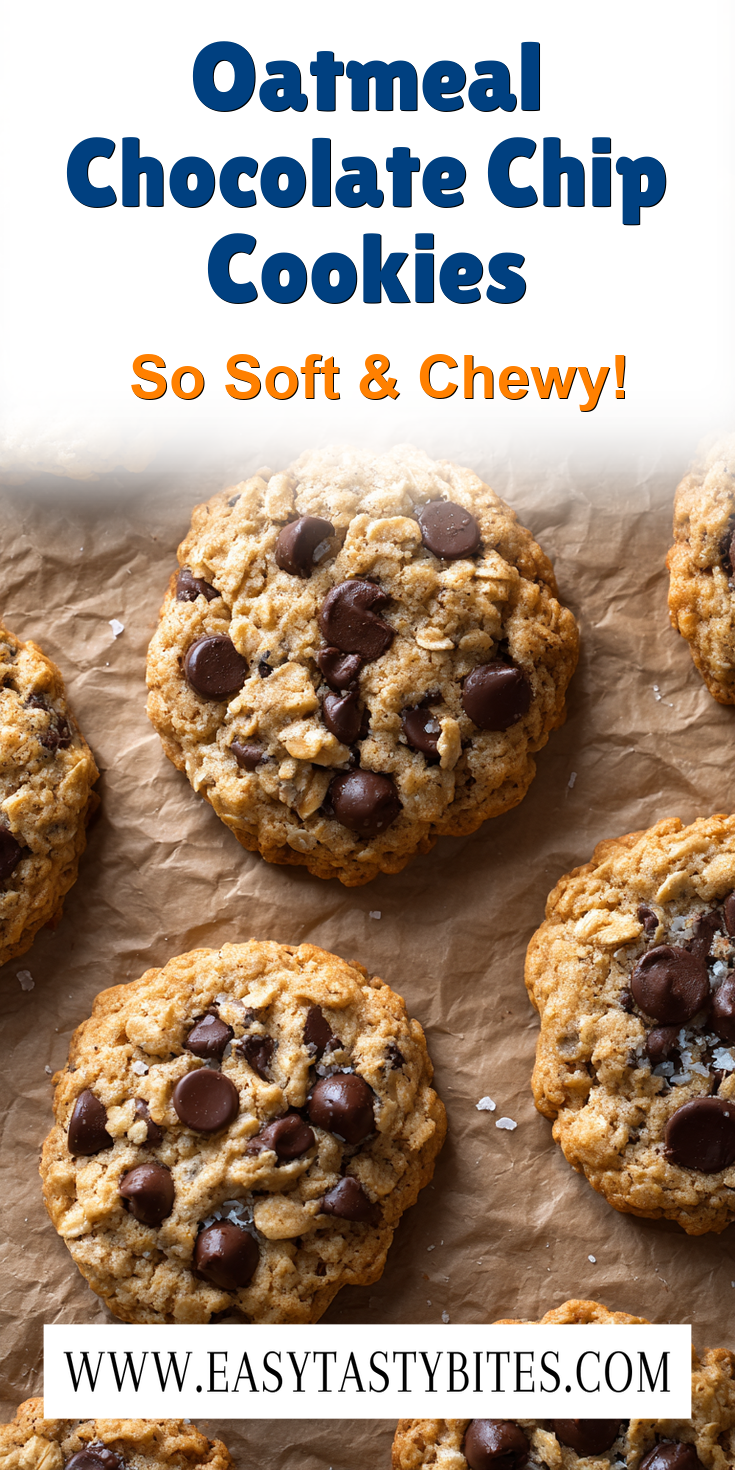 Oatmeal Chocolate Chip Cookies served warm with cozy spices