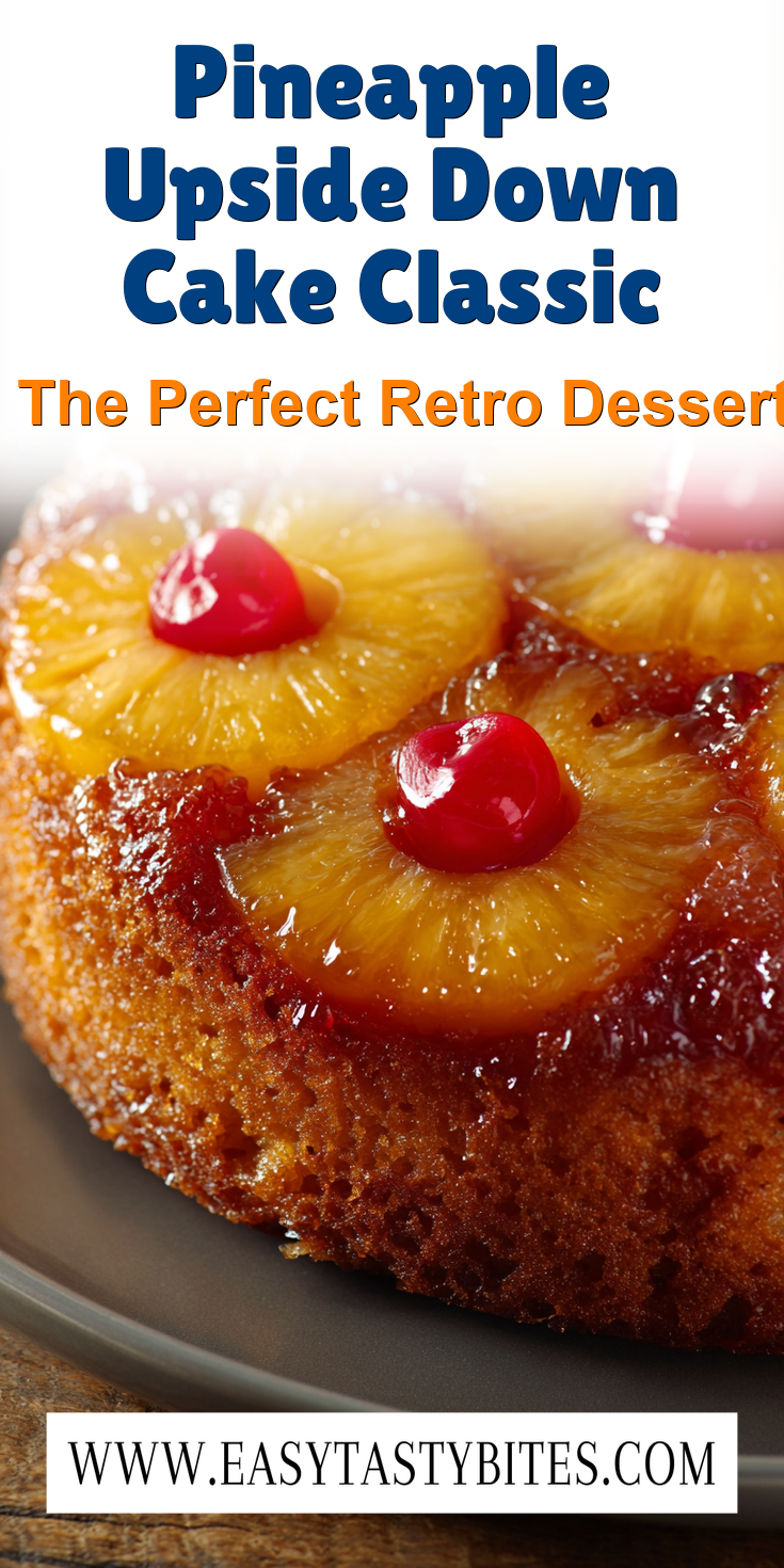 Pineapple Upside Down Cake Classic served warm with cozy spices