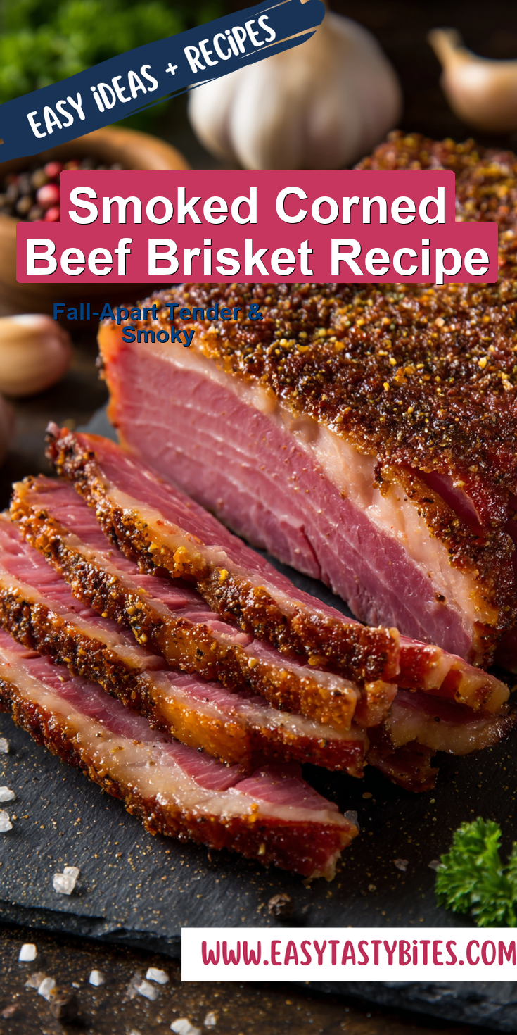 Smoked Corned Beef Brisket Recipe served warm with cozy spices
