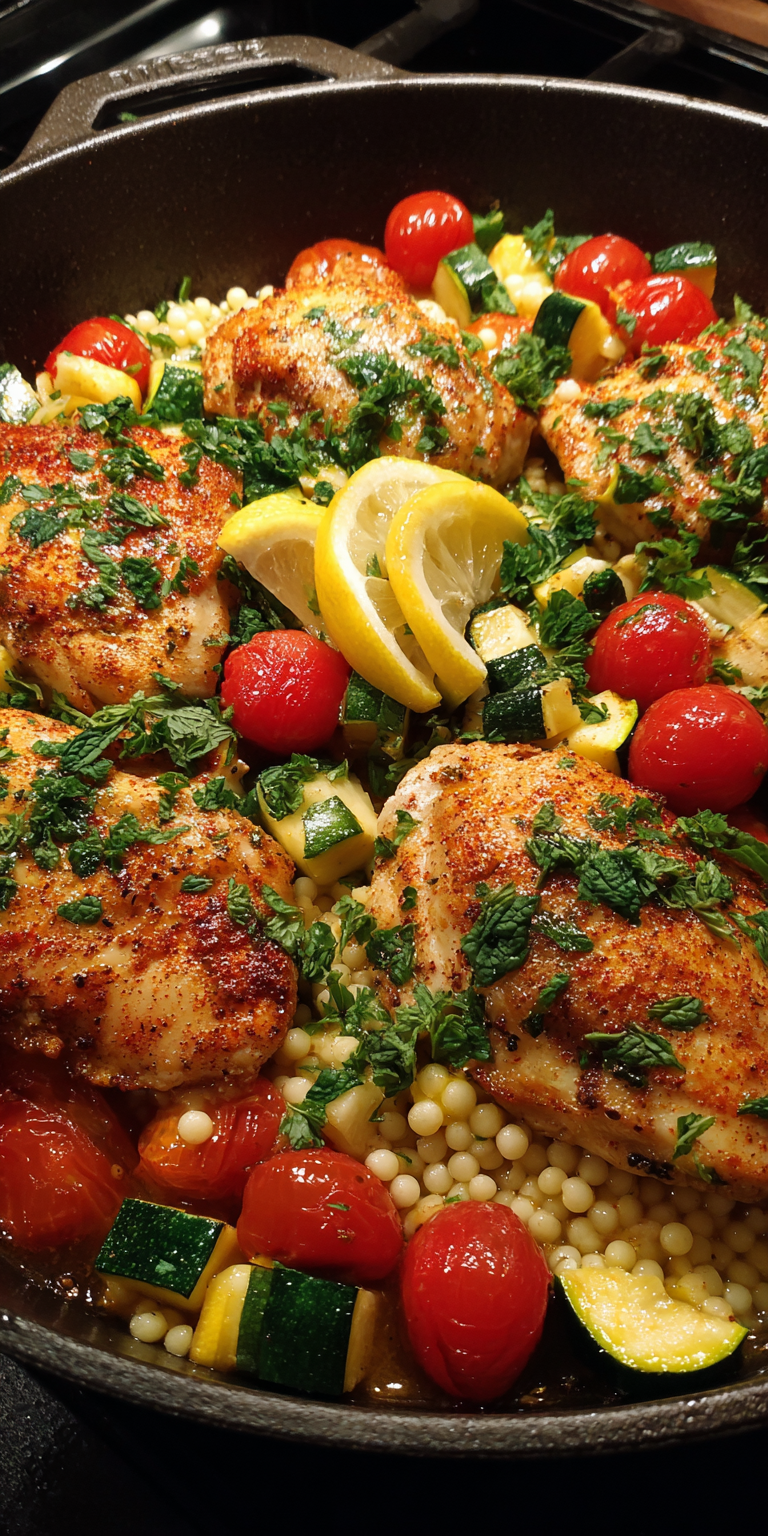 Spring and Summer DINNER served warm with cozy spices