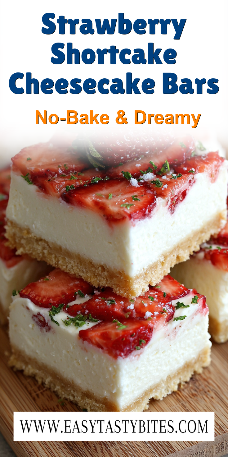 Strawberry Shortcake Cheesecake Bars served warm with cozy spices