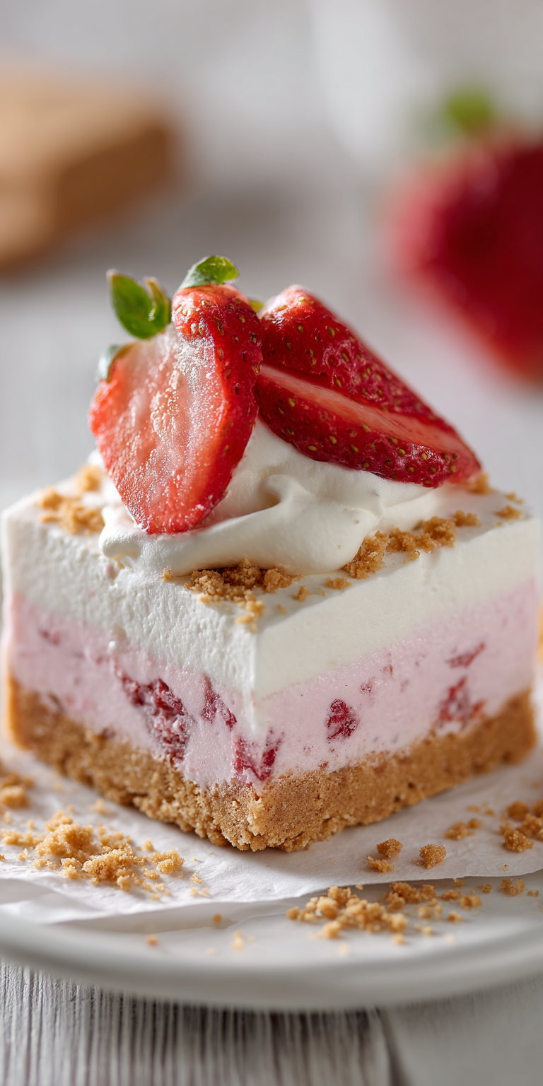 Strawberry Shortcake Ice Cream Bars served warm with cozy spices
