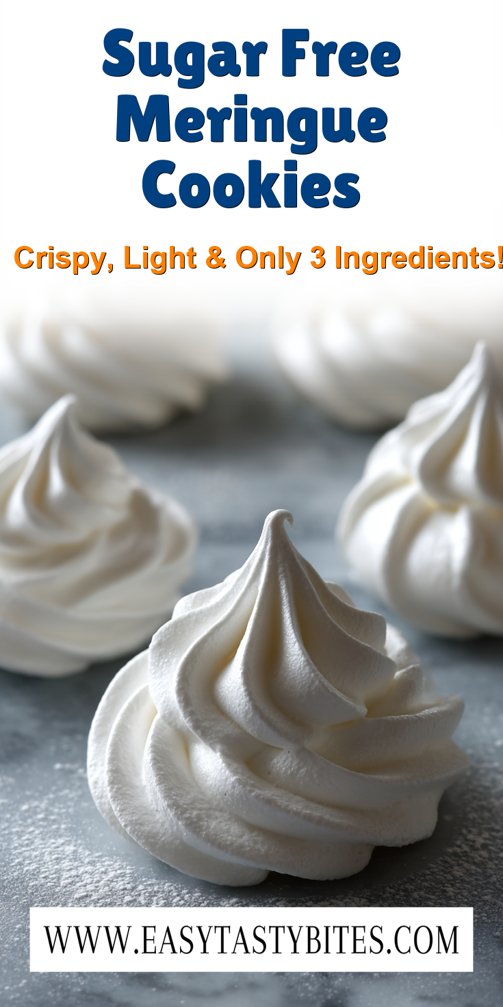 Sugar Free Meringue Cookies served warm with cozy spices