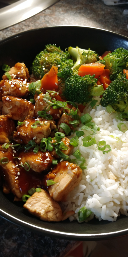 Teriyaki Chicken Bowl Simple and Quick served warm with cozy spices