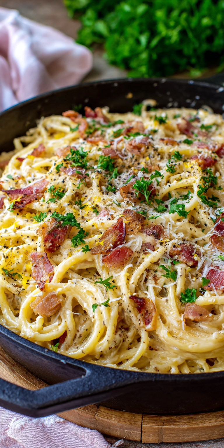 Viral Feta Tomato Pasta Crockpot Edition served warm with cozy spices