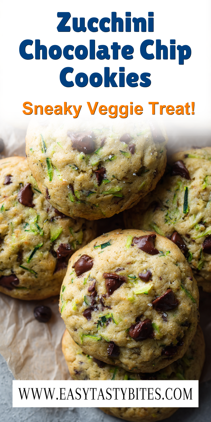 Zucchini Chocolate Chip Cookies served warm with cozy spices