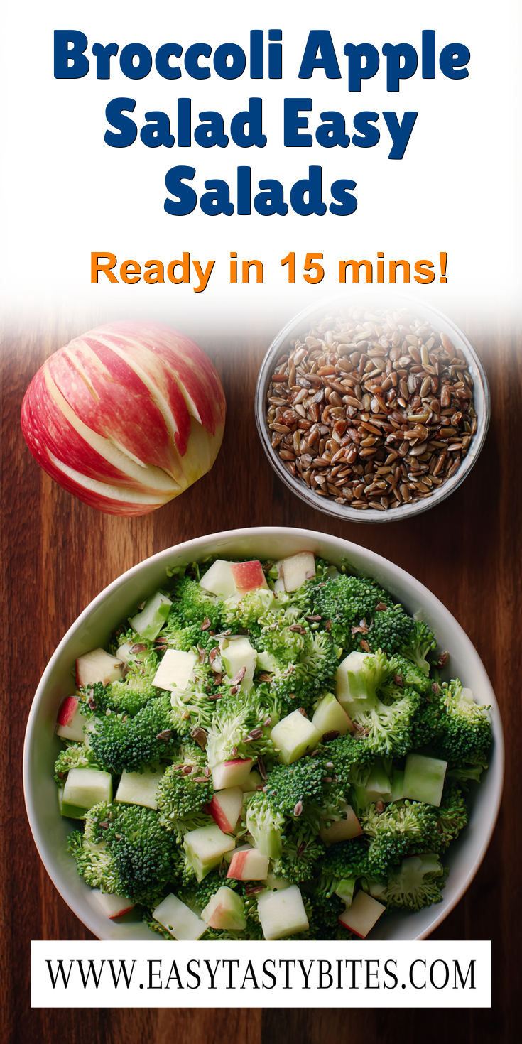 Broccoli Apple Salad Easy Salads served warm with cozy spices