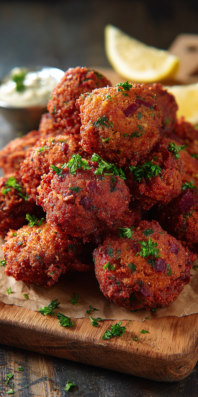 Corned Beef Fritters Appetizer Recipe