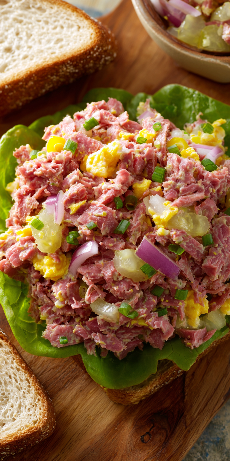 Corned Beef Salad Sandwich Spread Recipe