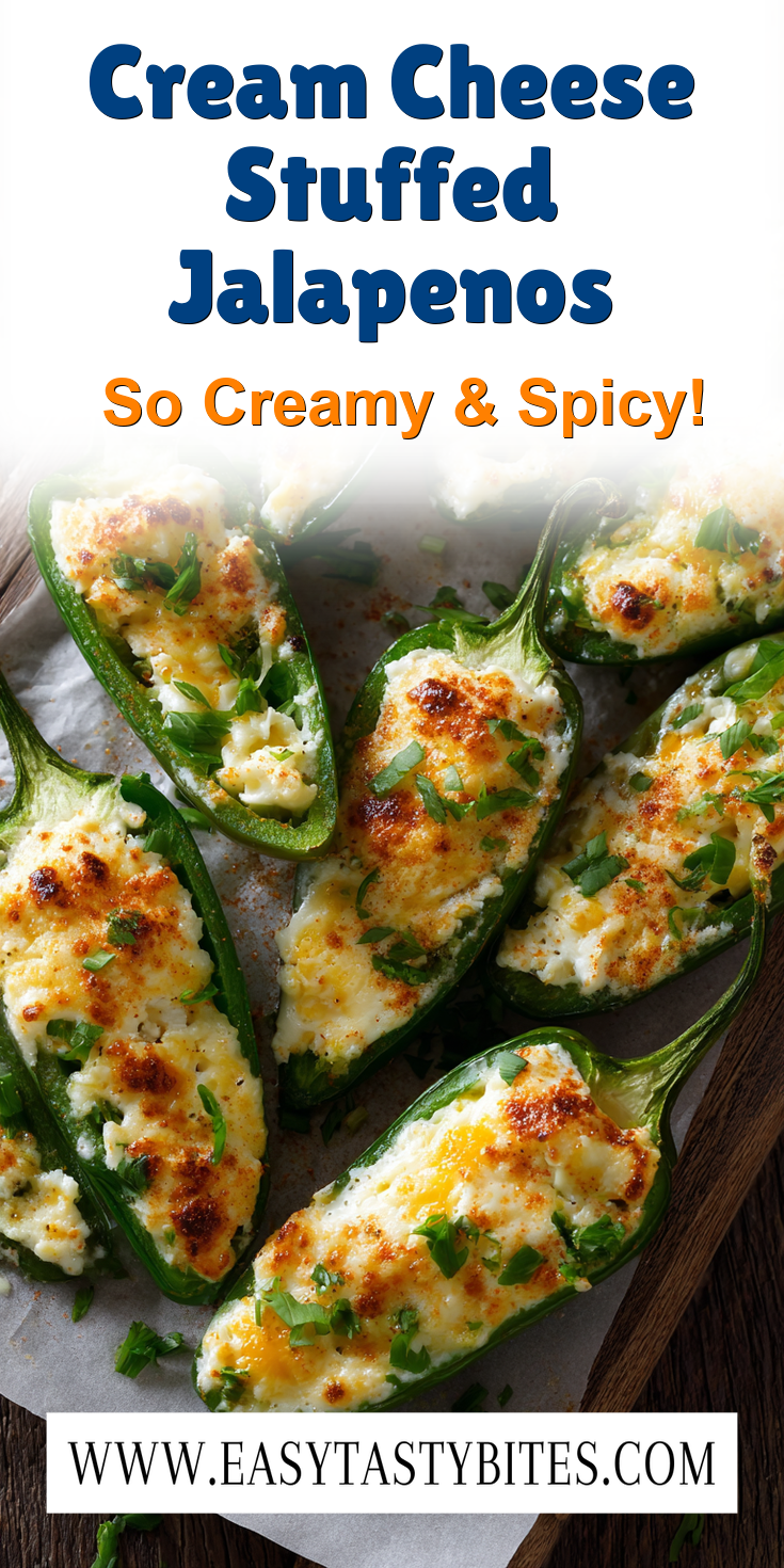Cream Cheese Stuffed Jalapenos served warm with cozy spices