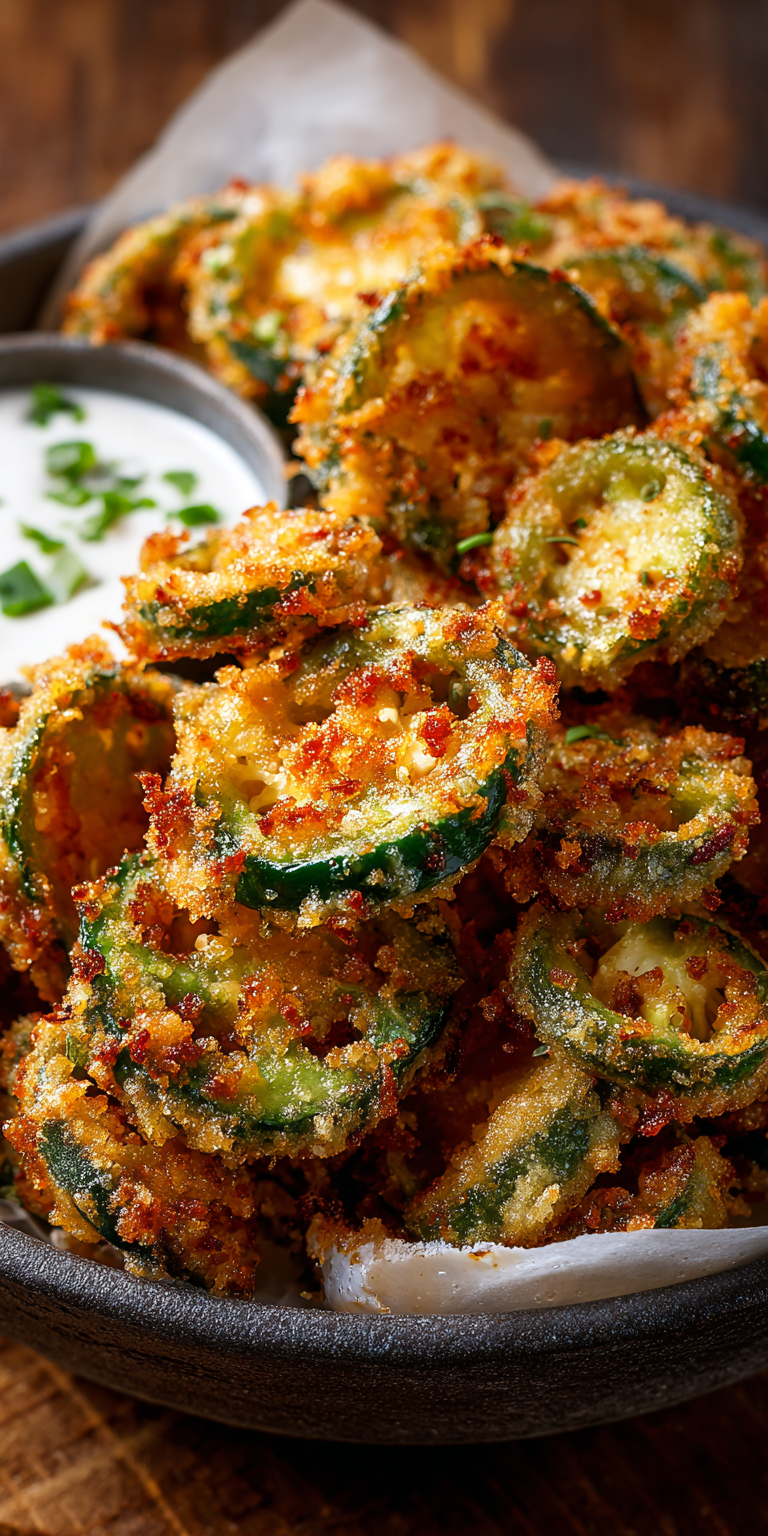 Crispy Fried Jalapeno Slices Recipe