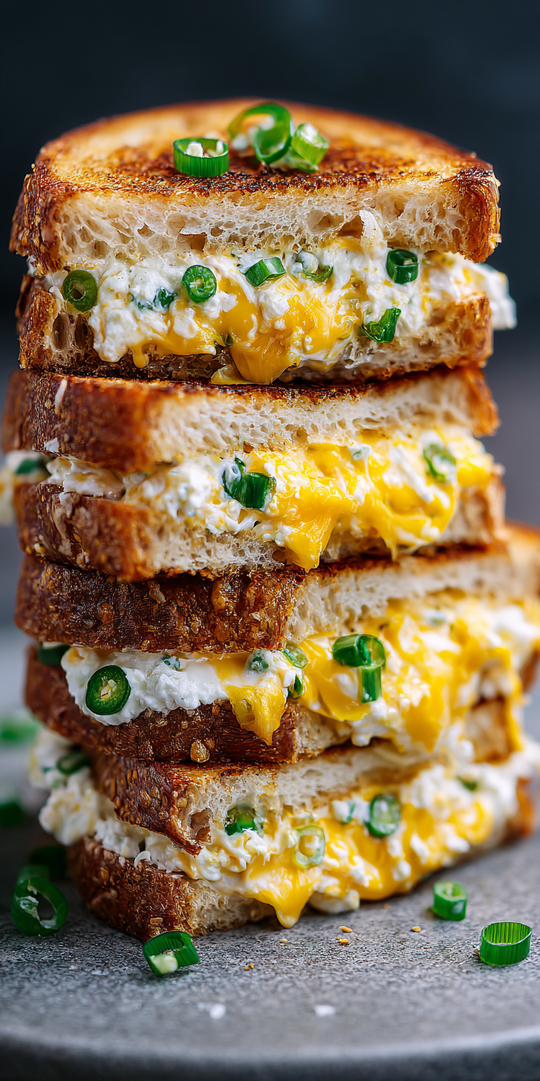 Jalapeno Popper Grilled Cheese Recipe