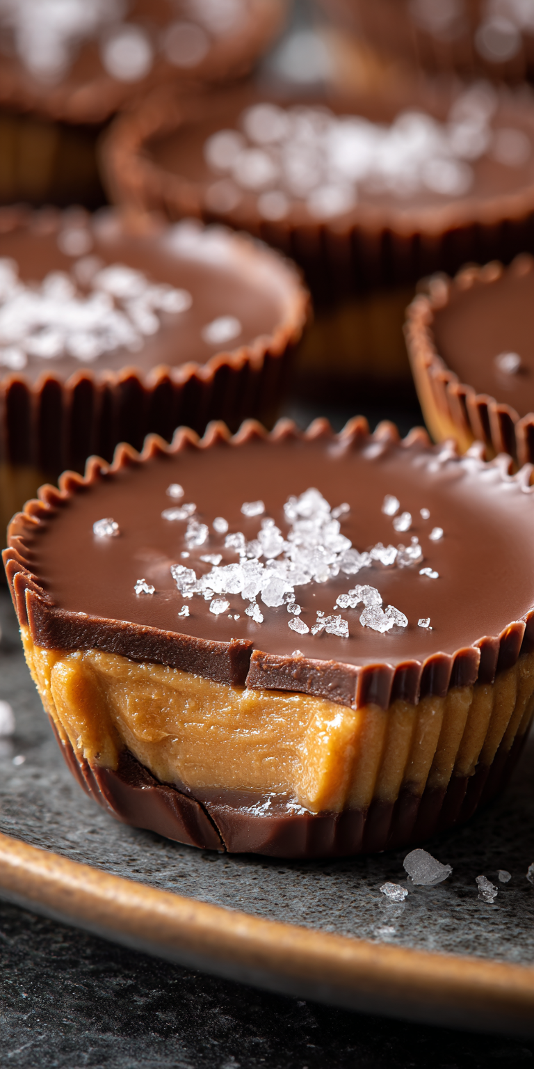 Keto Peanut Butter Cup Dessert served warm with cozy spices