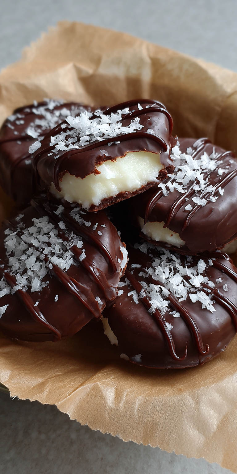 Keto Peppermint Patties served warm with cozy spices