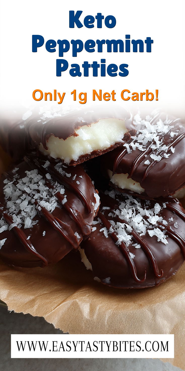 Keto Peppermint Patties served warm with cozy spices