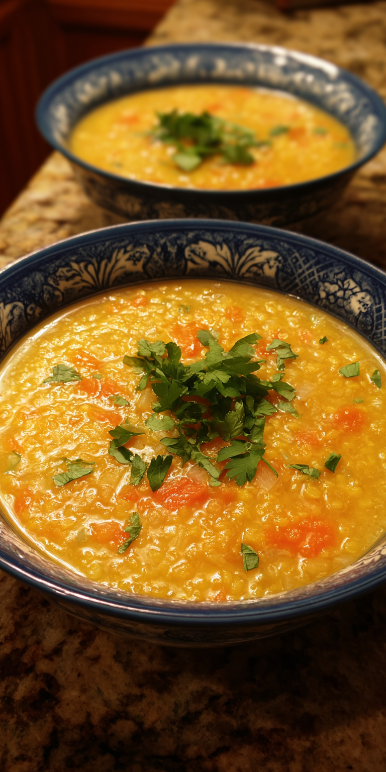Red Lentil and Lemon Spring Soup Recipe