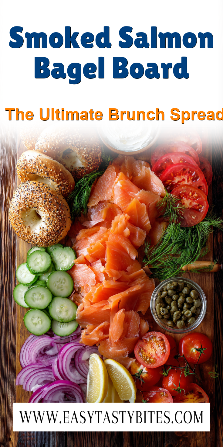Smoked Salmon Bagel Board served warm with cozy spices
