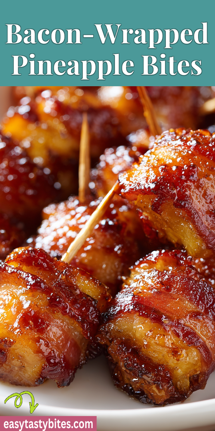 Bacon-Wrapped Pineapple Bites served warm with cozy spices