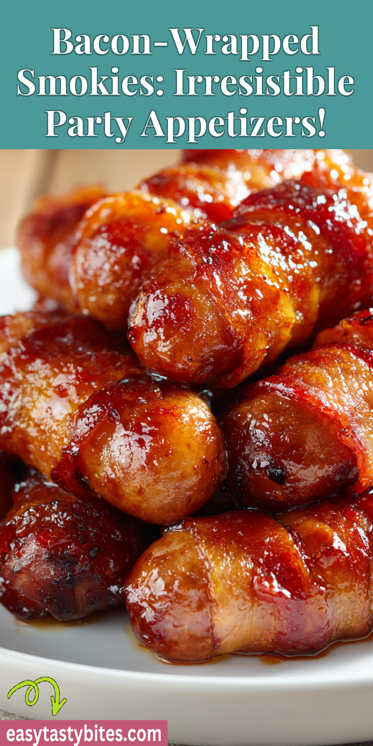 Bacon-Wrapped Smokies: Irresistible Party Appetizers! served warm with cozy spices