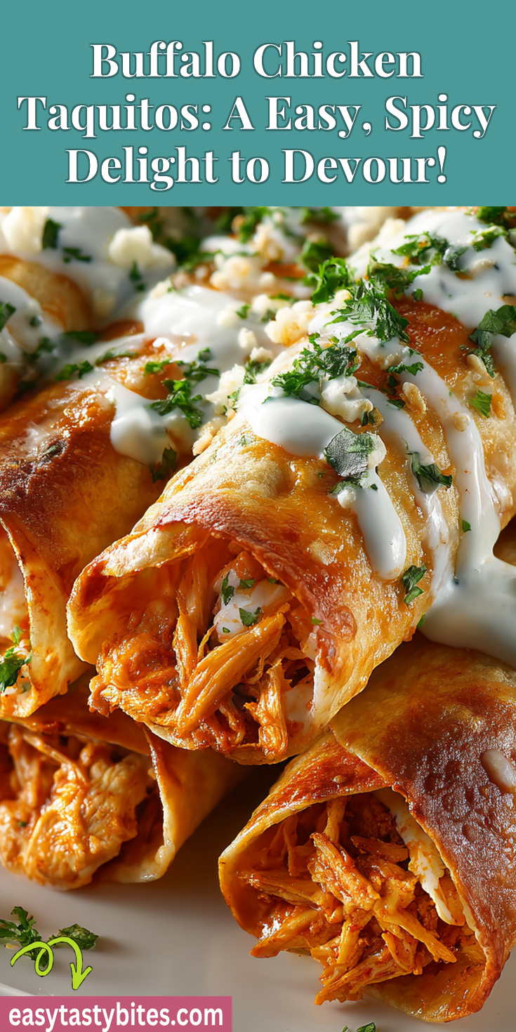 Buffalo Chicken Taquitos: A Easy, Spicy Delight to Devour! served warm with cozy spices