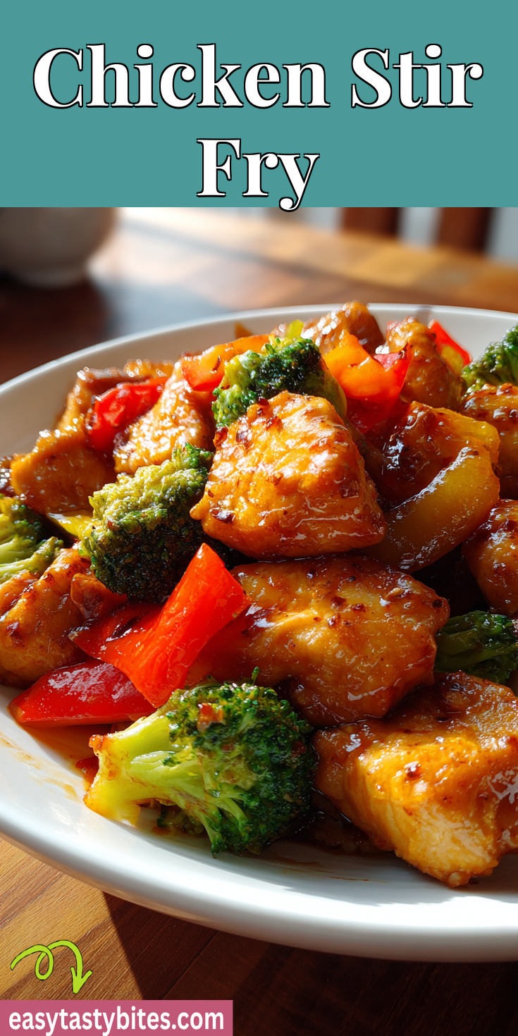 Chicken Stir Fry served warm with cozy spices