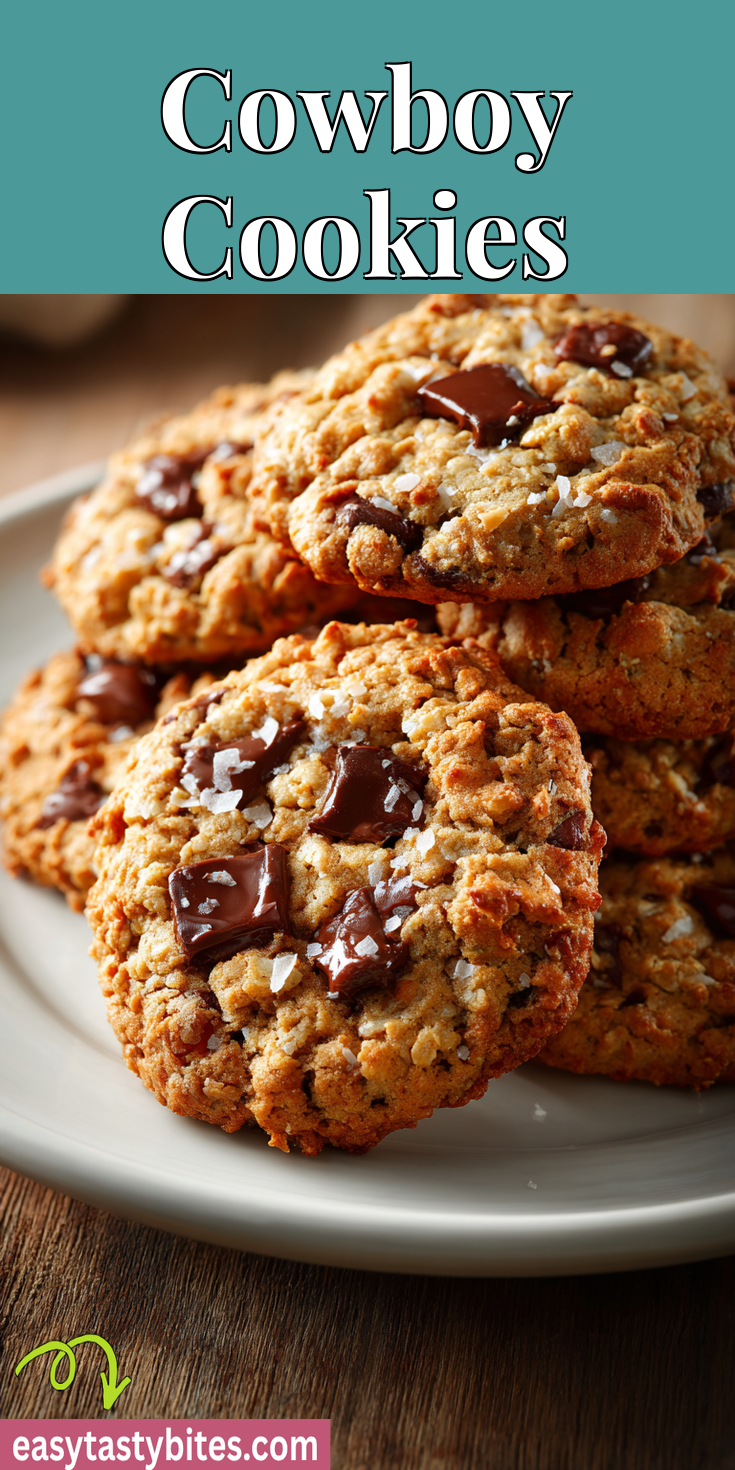 Cowboy Cookies served warm with cozy spices