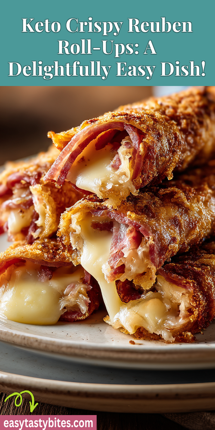Keto Crispy Reuben Roll-Ups: A Delightfully Easy Dish! served warm with cozy spices