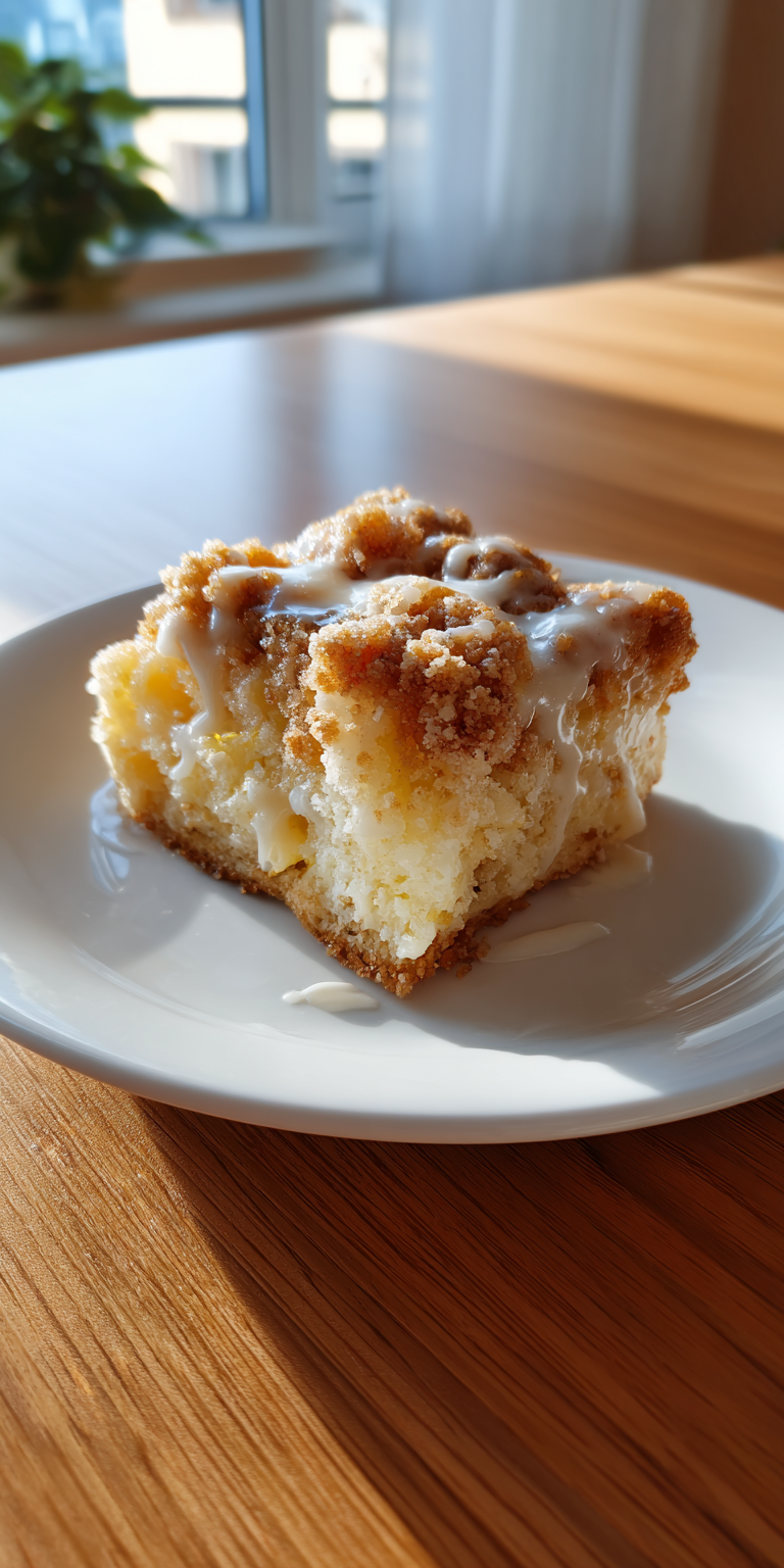 Lemon Crumb Coffee Cake Recipe