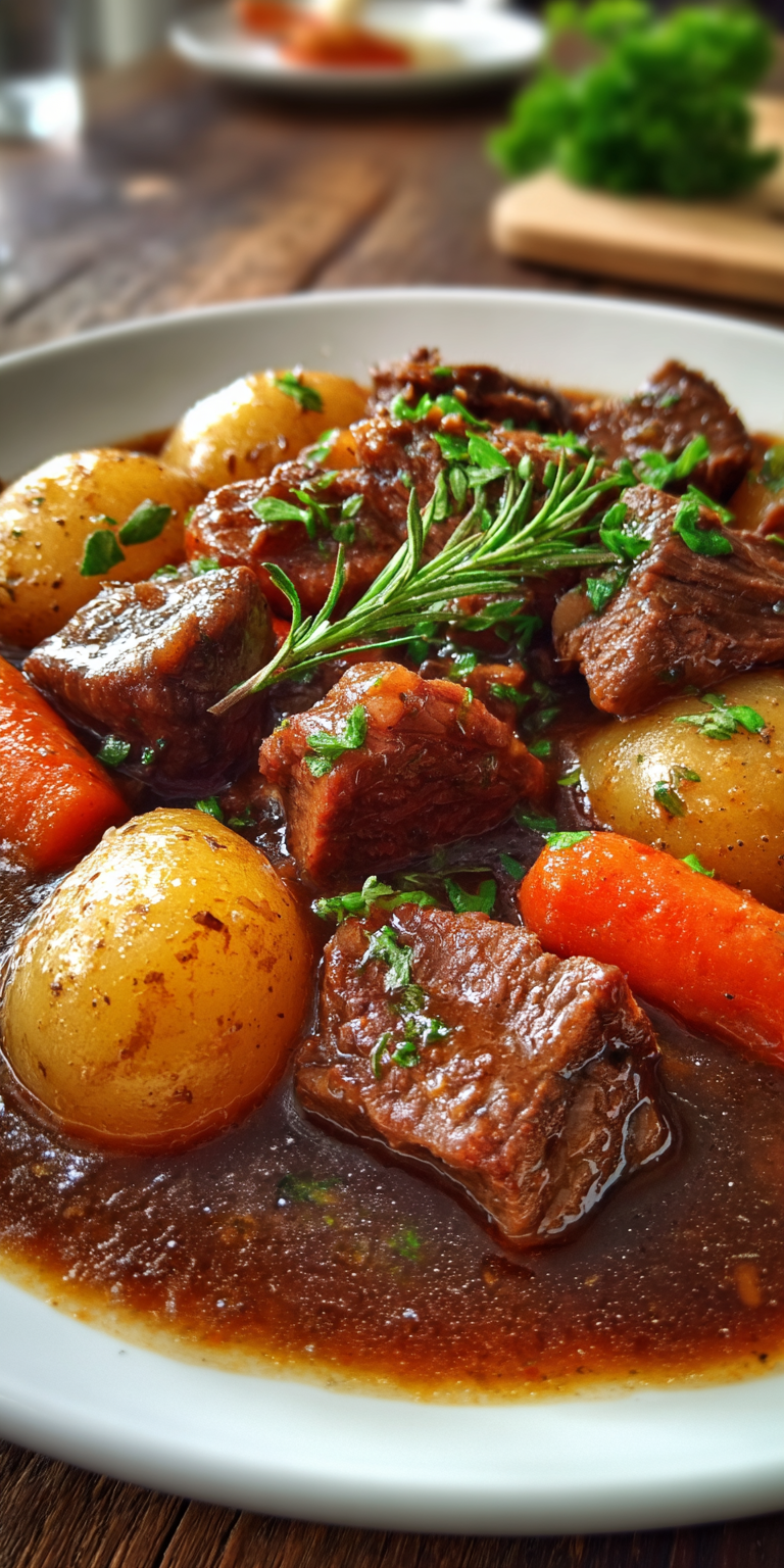 Lightened Irish Beef Stew Recipe