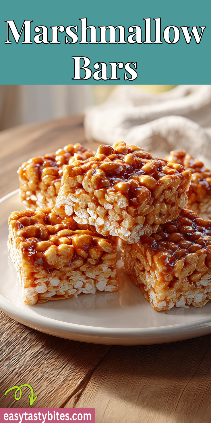 Marshmallow Bars served warm with cozy spices