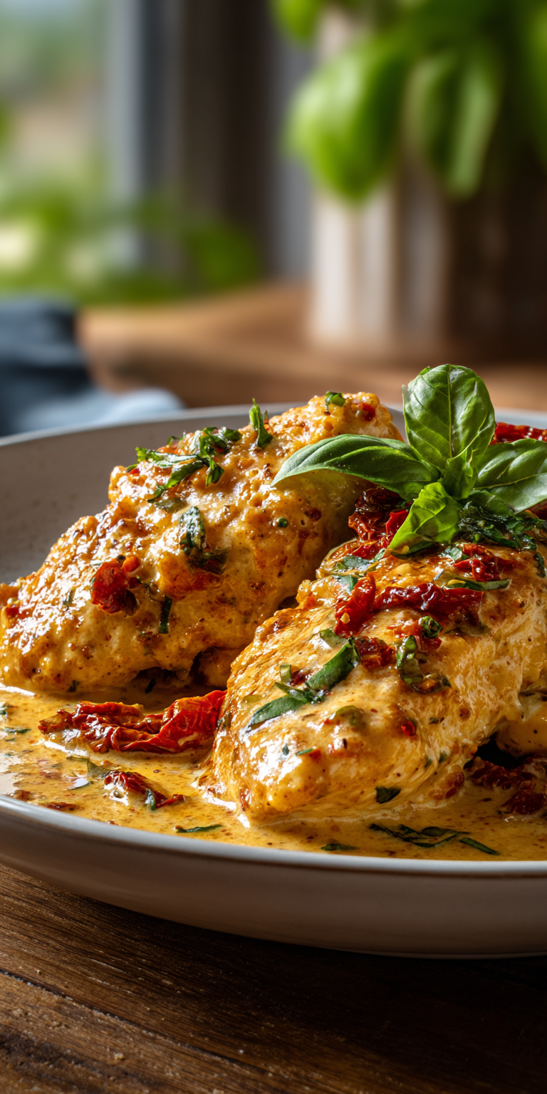 One Pan Marry Me Chicken served warm with cozy spices