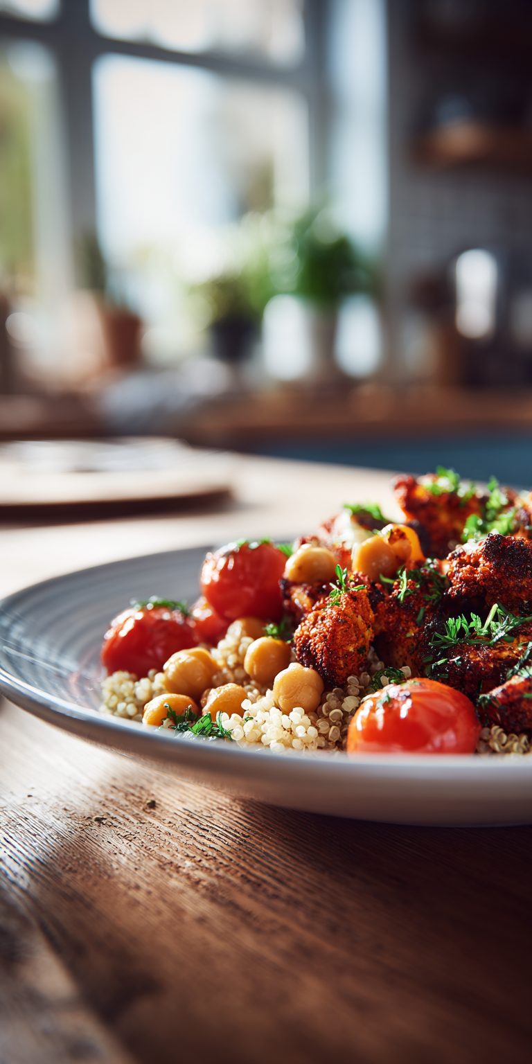 Paprika Roasted Vegetable Quinoa Recipe