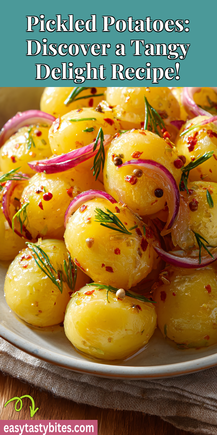 Pickled Potatoes: Discover a Tangy Delight Recipe! served warm with cozy spices