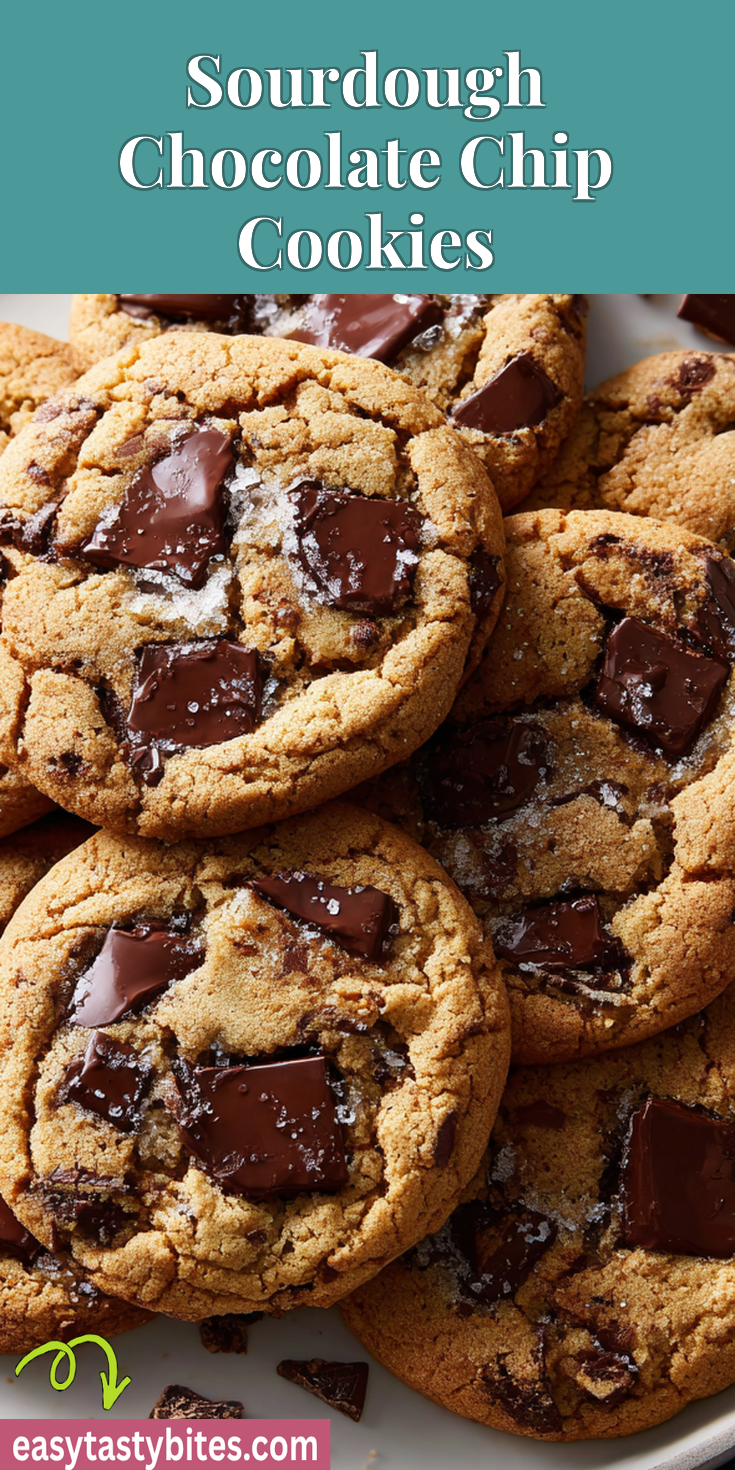 Sourdough Chocolate Chip Cookies served warm with cozy spices
